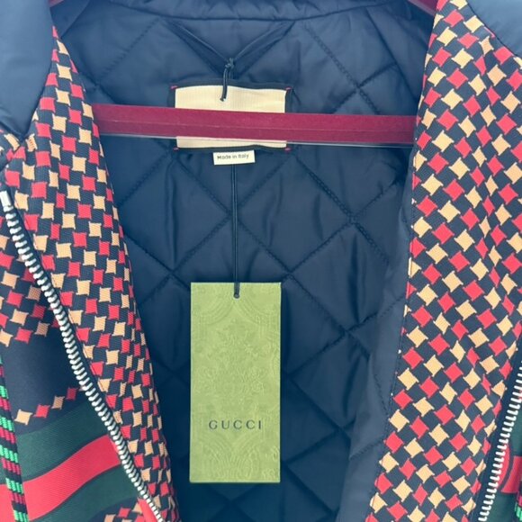 BNWT MEN'S GUCCI HOODED BOMBER - Picture 14 of 16